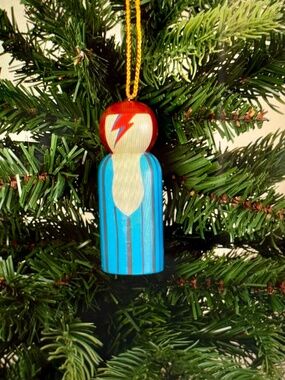 Drake General Store Peg Ornament "David Bowie" NWT